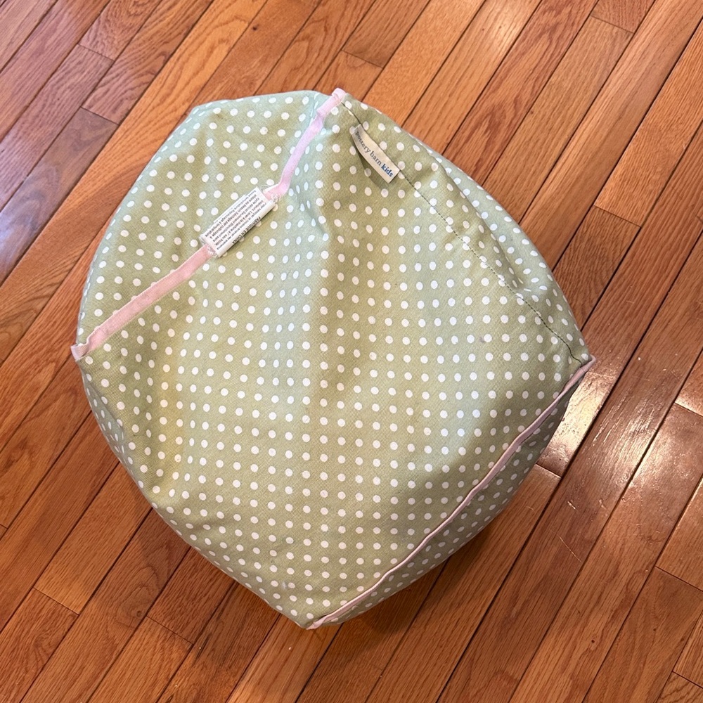 Pottery Barn Kids Polka Dot Bean Bag Chair